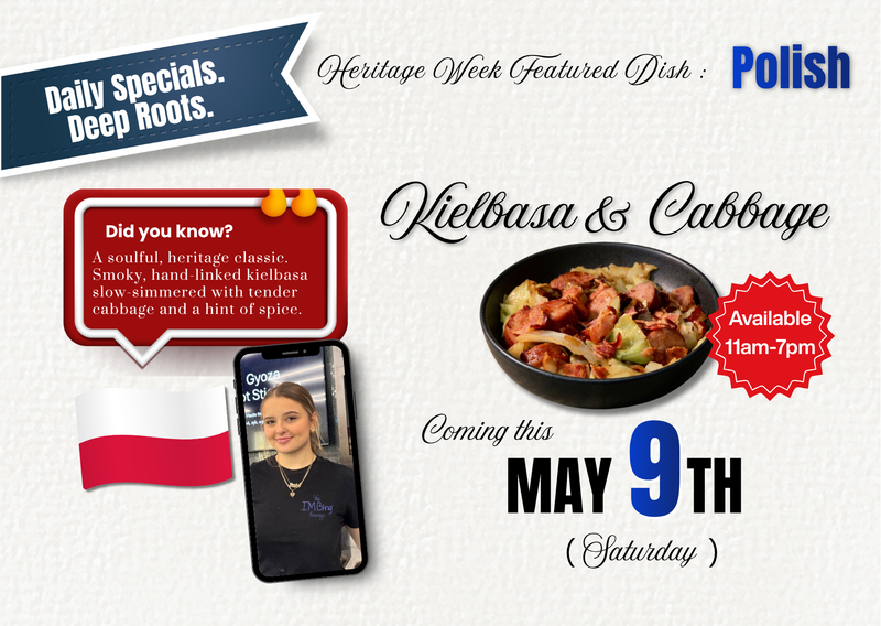 Heritage Week Featured Dish: Polish