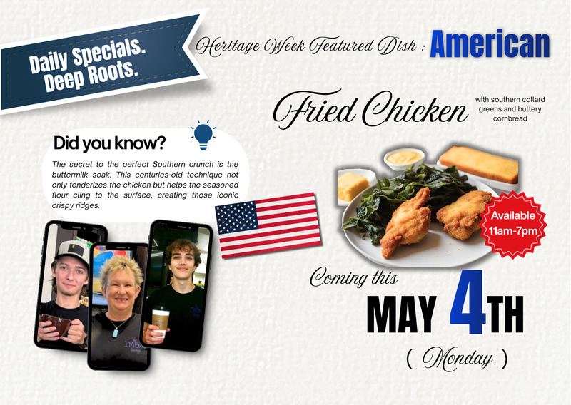 Heritage Week Featured Dish: American